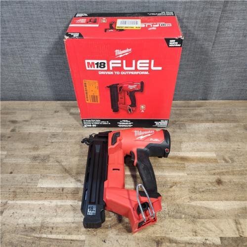 HOUSTON LOCATION - AS-IS Milwaukee FUEL 18-Volt Lithium-Ion Brushless Cordless Gen II 18-Gauge Brad Nailer (Tool-Only)