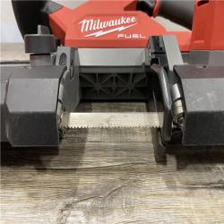 AS-IS Milwaukee FUEL 18V Lithium-Ion Brushless Cordless Compact Bandsaw (Tool-Only)