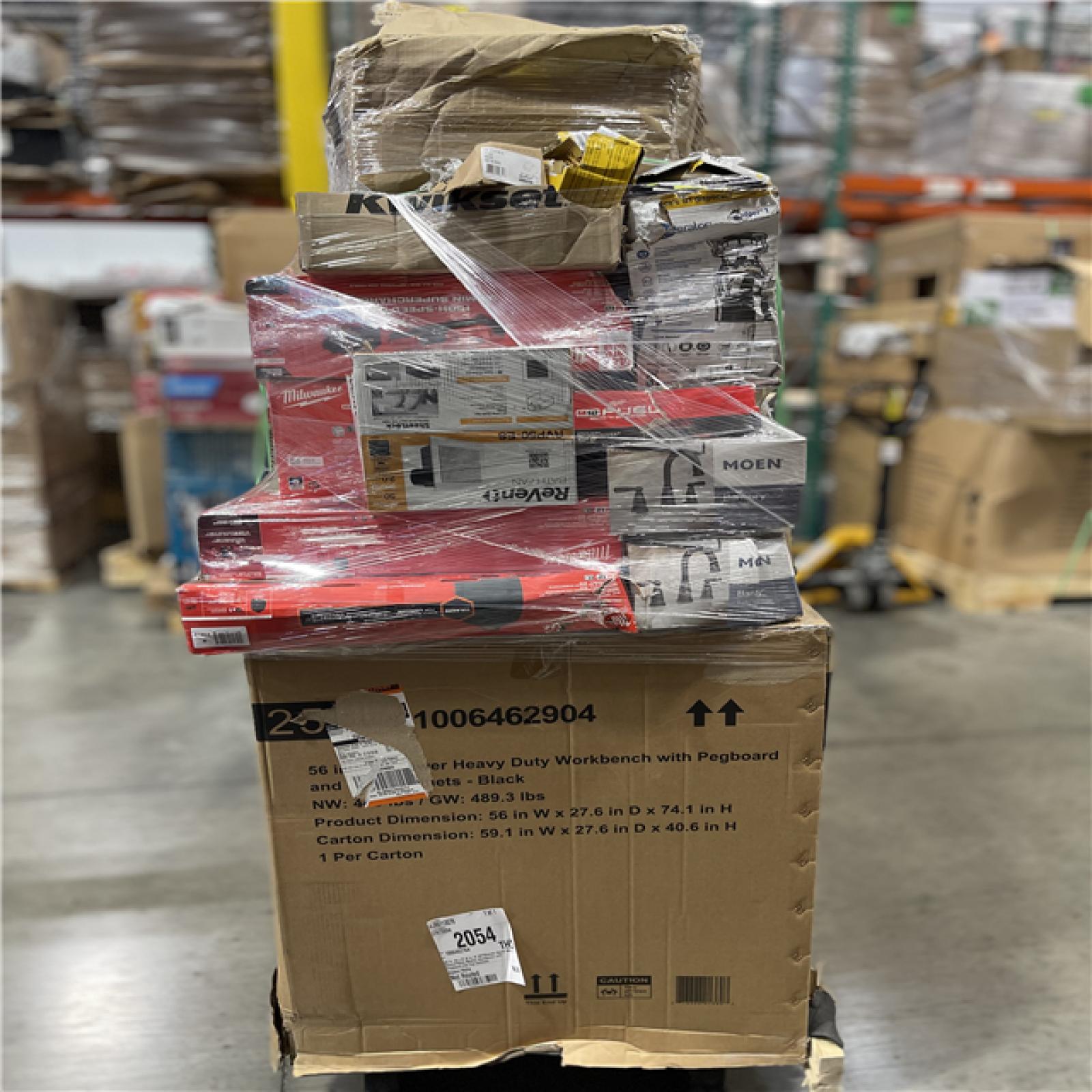 DALLAS LOCATION - AS-IS HOME IMPROVEMENT PALLET