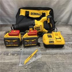 AS-IS DEWALT FLEXVOLT 60-Volt MAX Cordless Brushless Reciprocating Saw Kit