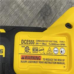 AS-IS DEWALT XR 20V Lithium-Ion Cordless Rotary Drywall Cut-Out Tool (Tool Only)