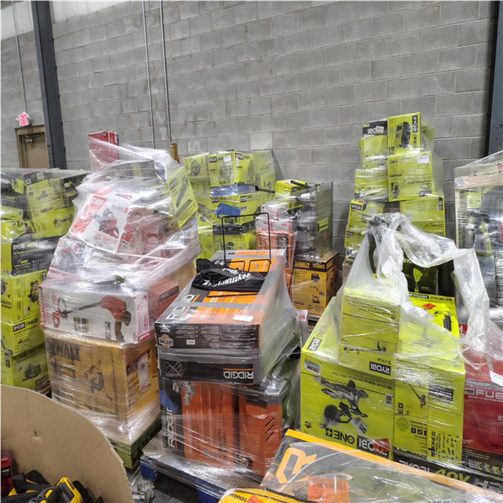 Pittston Location As-Is Power Tools Partial Truckload (15 Pallets) 7585-A