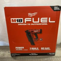 NEW - Milwaukee FUEL 3-1/2 in. 18-Volt 21-Degree Lithium-Ion Brushless Cordless Framing Nailer (Tool-Only)