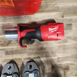 HOUSTON LOCATION - AS-IS Milwaukee 2922-22M M18 FORCE LOGIC Press Tool Kit W/ One-Key with 1/4 -7/8  Streamline ACR Jaws