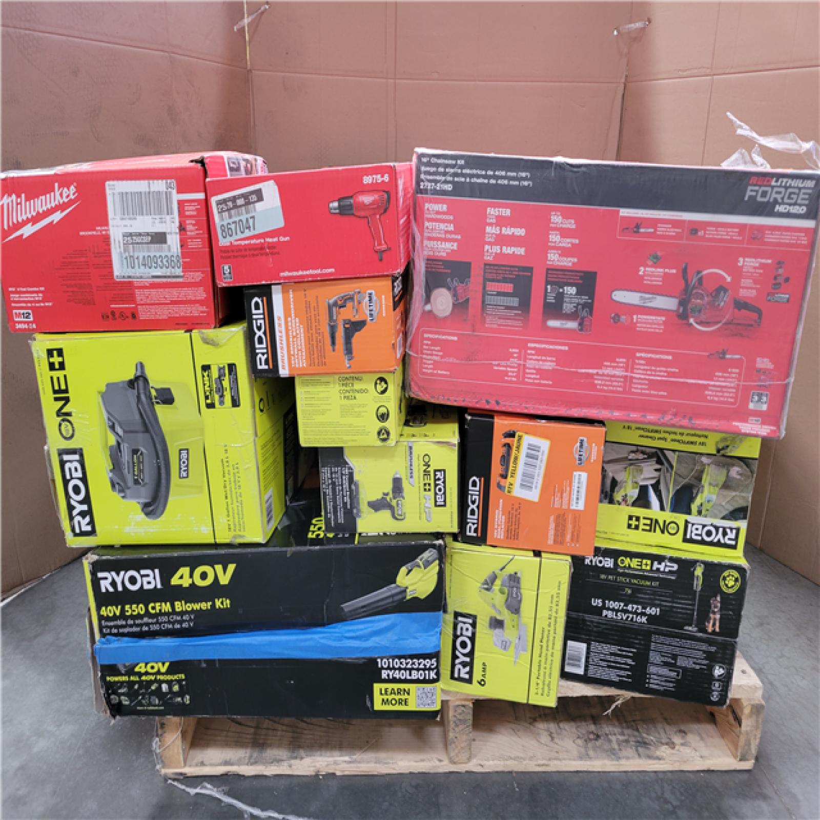 CALIFORNIA AS-IS TOOL PALLET