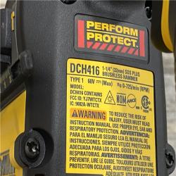 LIKE NEW - DEWALT FLEXVOLT 60V MAX Cordless 1-1/4 in. SDS Plus Rotary Hammer (Tool Only)