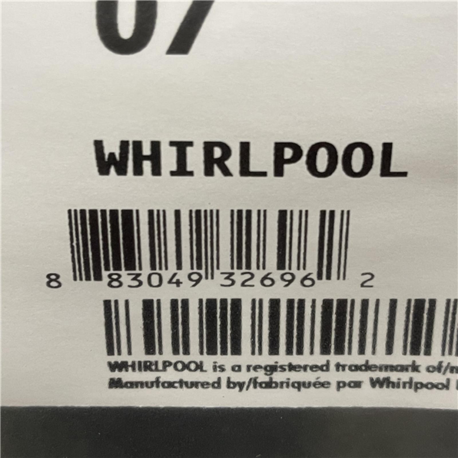 DALLAS LOCATION- Whirlpool 30 in. 18.3 cu. ft. Top Freezer Refrigerator in White