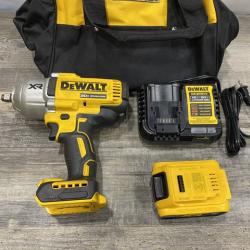 AS-IS DEWALT 20V MAX Lithium-Ion Cordless 1/2 in. Impact Wrench Kit