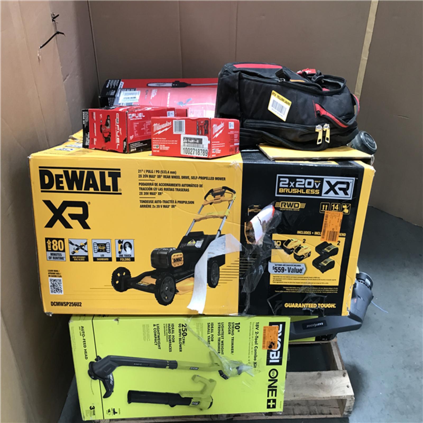 CALIFORNIA AS-IS TOOL PALLET