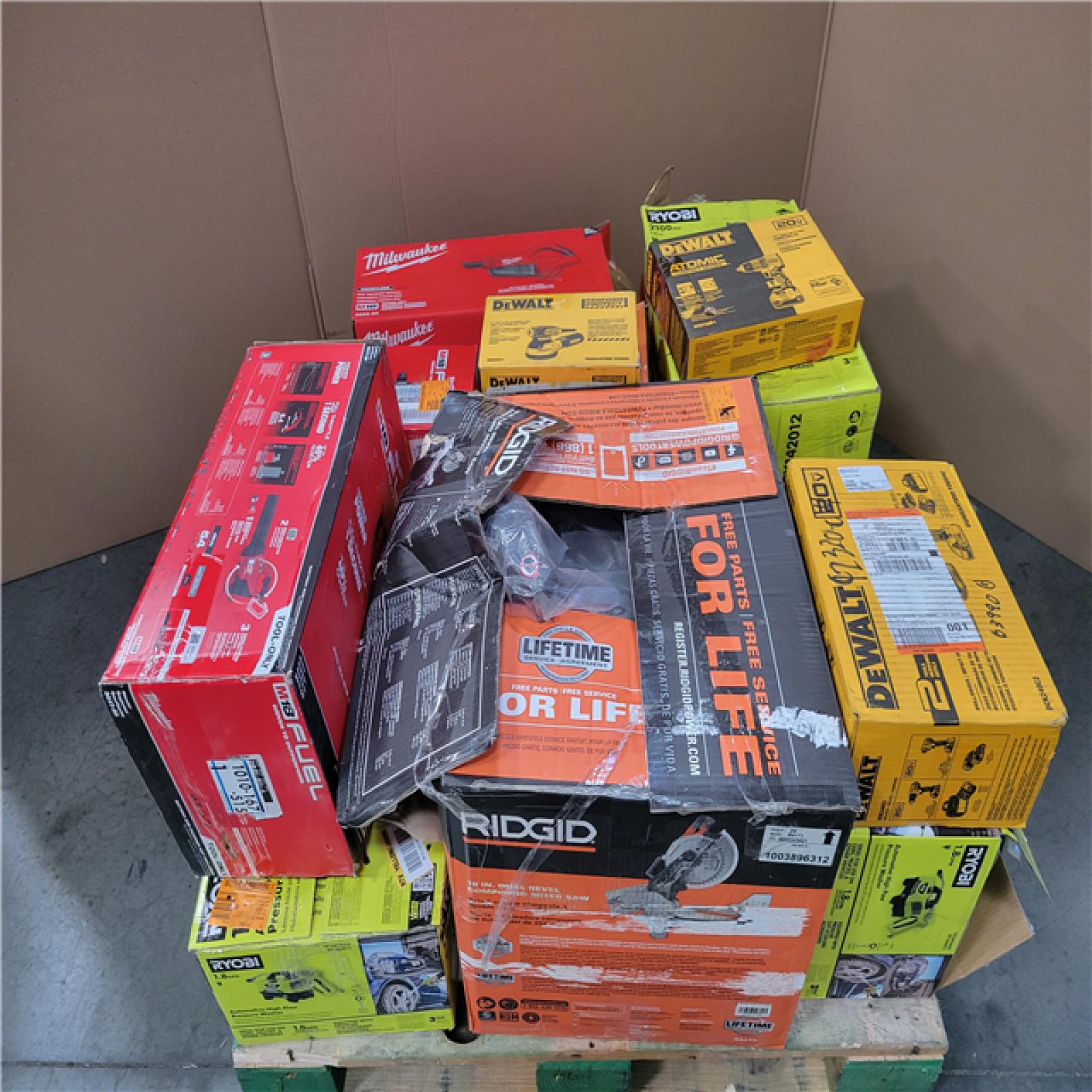 CALIFORNIA AS-IS TOOL PALLET