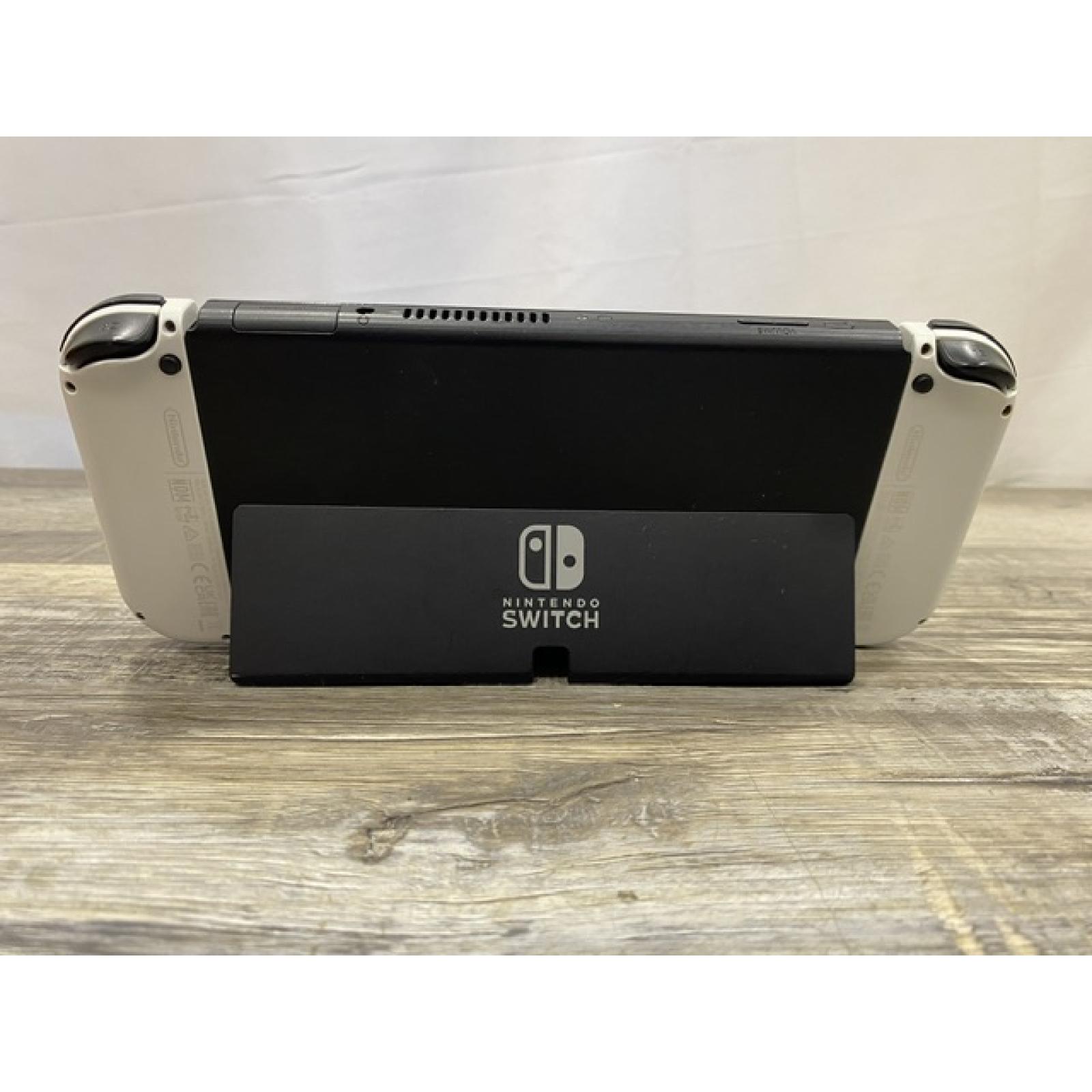 AS-IS Nintendo Switch OLED Console with White Joy-Con