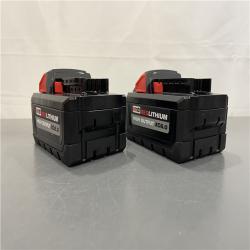 AS-IS - Milwaukee 18-Volt Lithium-Ion High Output Starter Kit with Two 6.0 Ah Battery and Charger