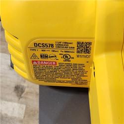 HOUSTON LOCATION - AS-IS DeWALT Flexvolt Max 7-1/4  60V Brushless Circular Saw (Tool Only)