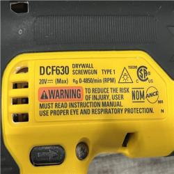 AS-IS DEWALT XR 20V MAX Lithium-Ion Cordless Brushless Screw Gun (Tool Only)