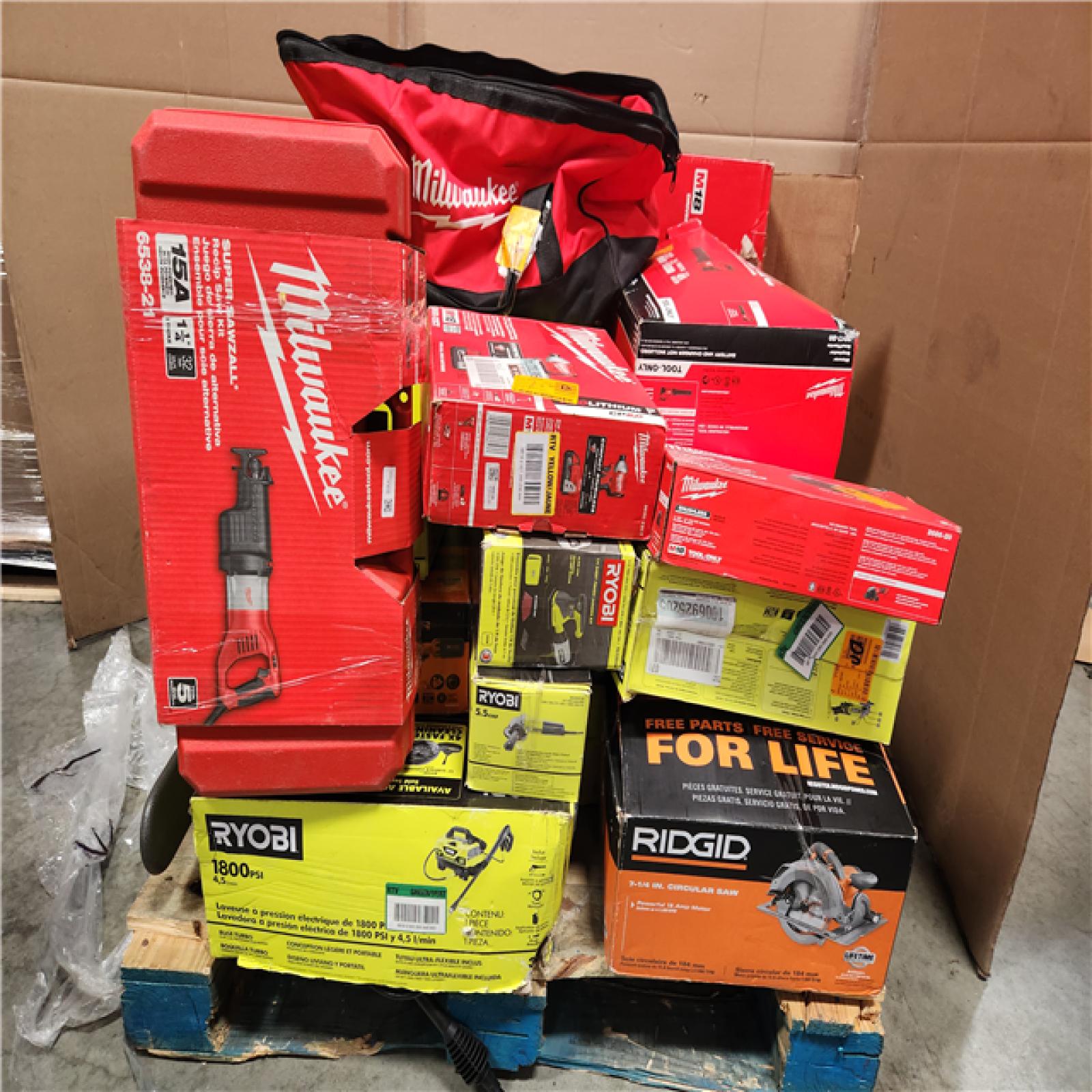 CALIFORNIA AS-IS TOOL PALLET