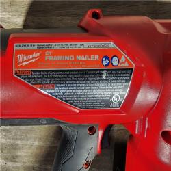 HOUSTON LOCATION - AS-IS Milwaukee 2744-20 M18 FUEL 3-1/2 in. 18-Volt 21-Degree Lithium-Ion Brushless Cordless Framing Nailer (Tool-Only)