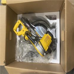As-Is-  DeWalt 15 Amp Corded 12 in. Compound Double Bevel Miter Saw