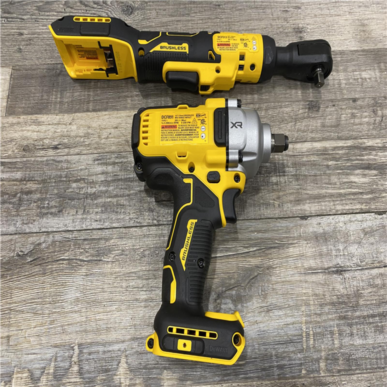 AS-IS DEWALT 20V Lithium-Ion Cordless 2-Tool Combo Kit