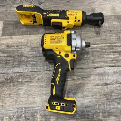AS-IS DEWALT 20V Lithium-Ion Cordless 2-Tool Combo Kit