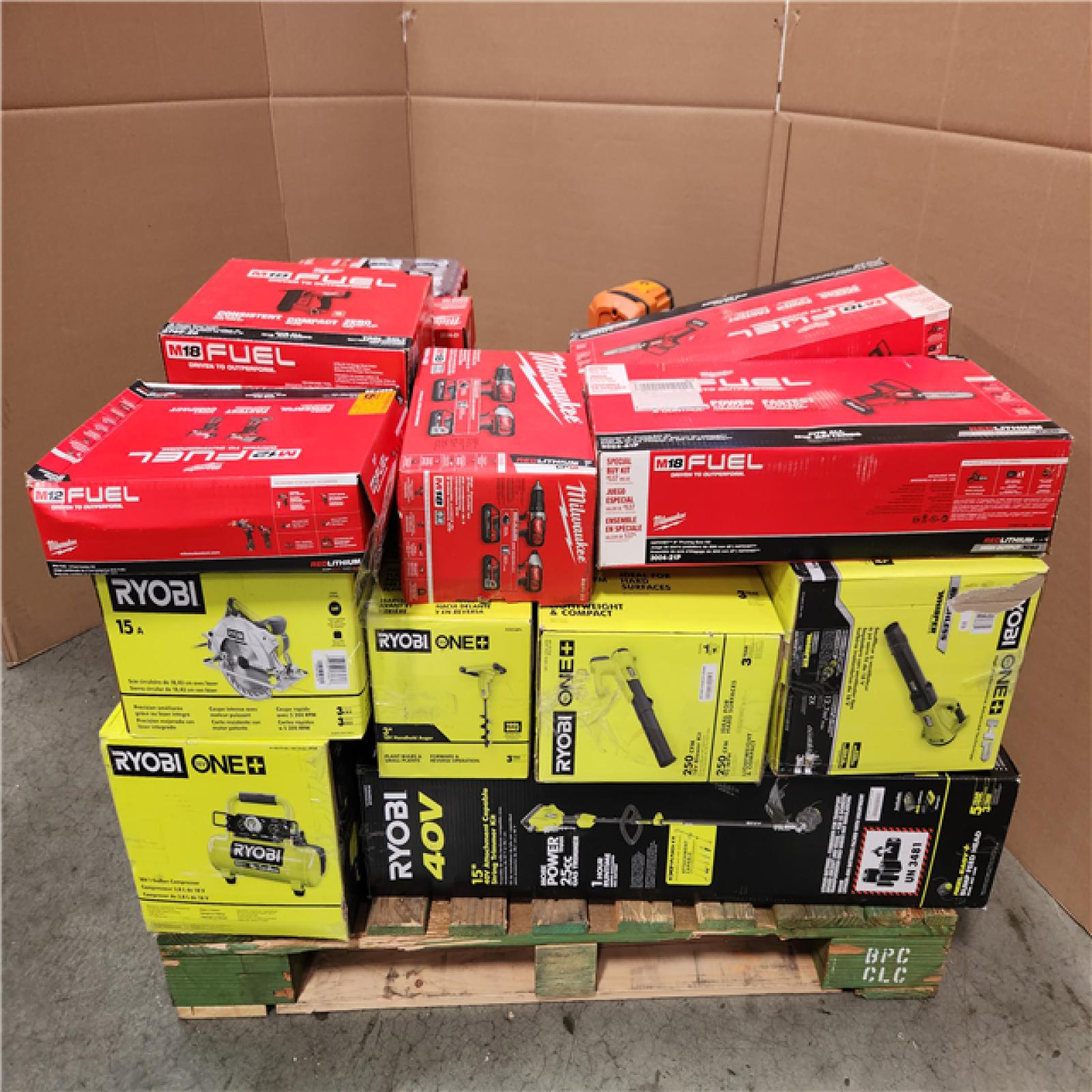 CALIFORNIA AS-IS TOOL PALLET