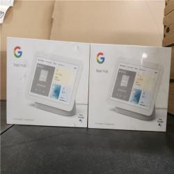 Phoenix NEW Google Nest Hub 2nd Gen - Smart Home Speaker and 7 in. Display with Google Assistant - Chalk (SEALED)