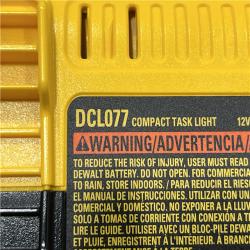 AS-IS DEWALT 20-Volt MAX Lithium-Ion Compact Cordless Task Light Kit