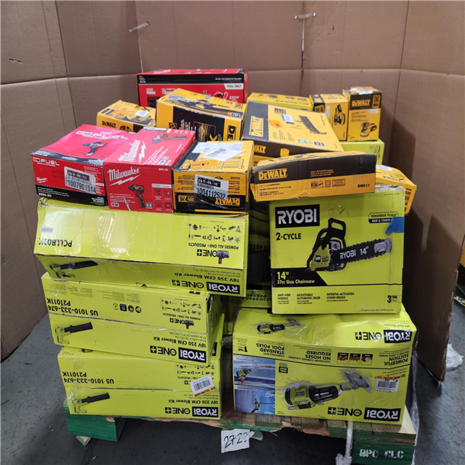 CALIFORNIA AS-IS TOOL PALLET