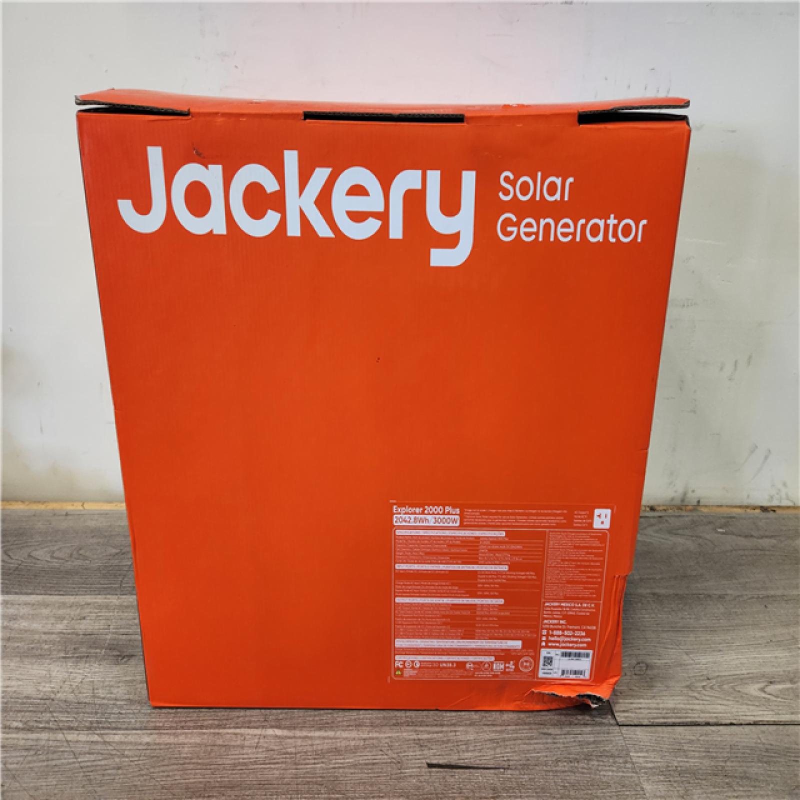 Phoenix Location LIKE NEW Jackery Solar Generator Explorer 2000 Plus 2042.8Wh/ 3000W Model No. Je-2000C
