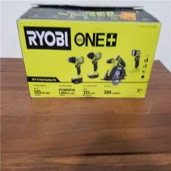 California AS-IS Ryobi 18V 4-Tool Combo Kit