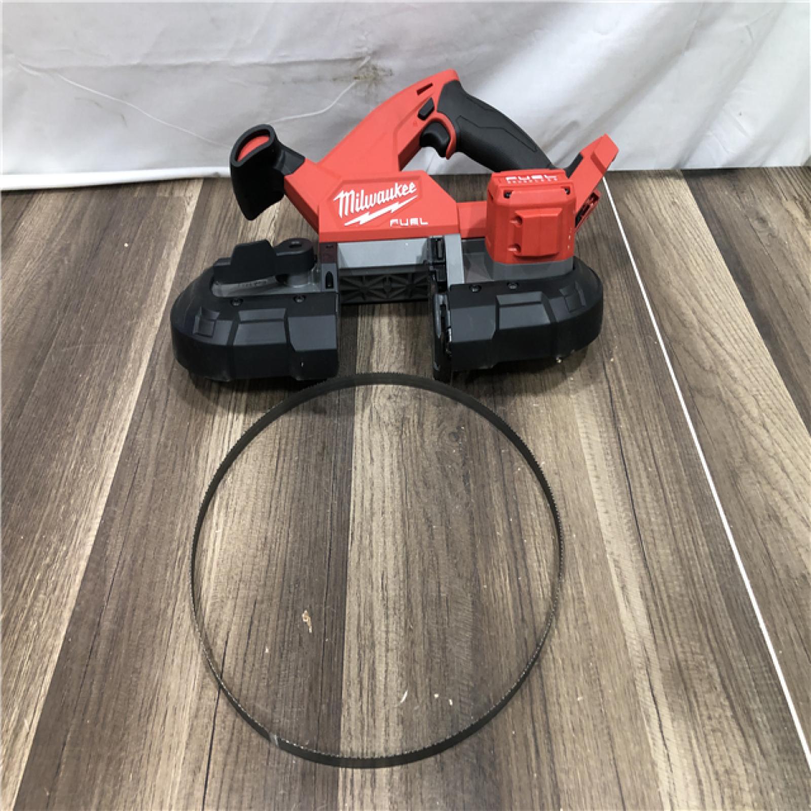 AS-IS Milwaukee FUEL 18V Lithium-Ion Brushless Cordless Compact Bandsaw (Tool-Only)