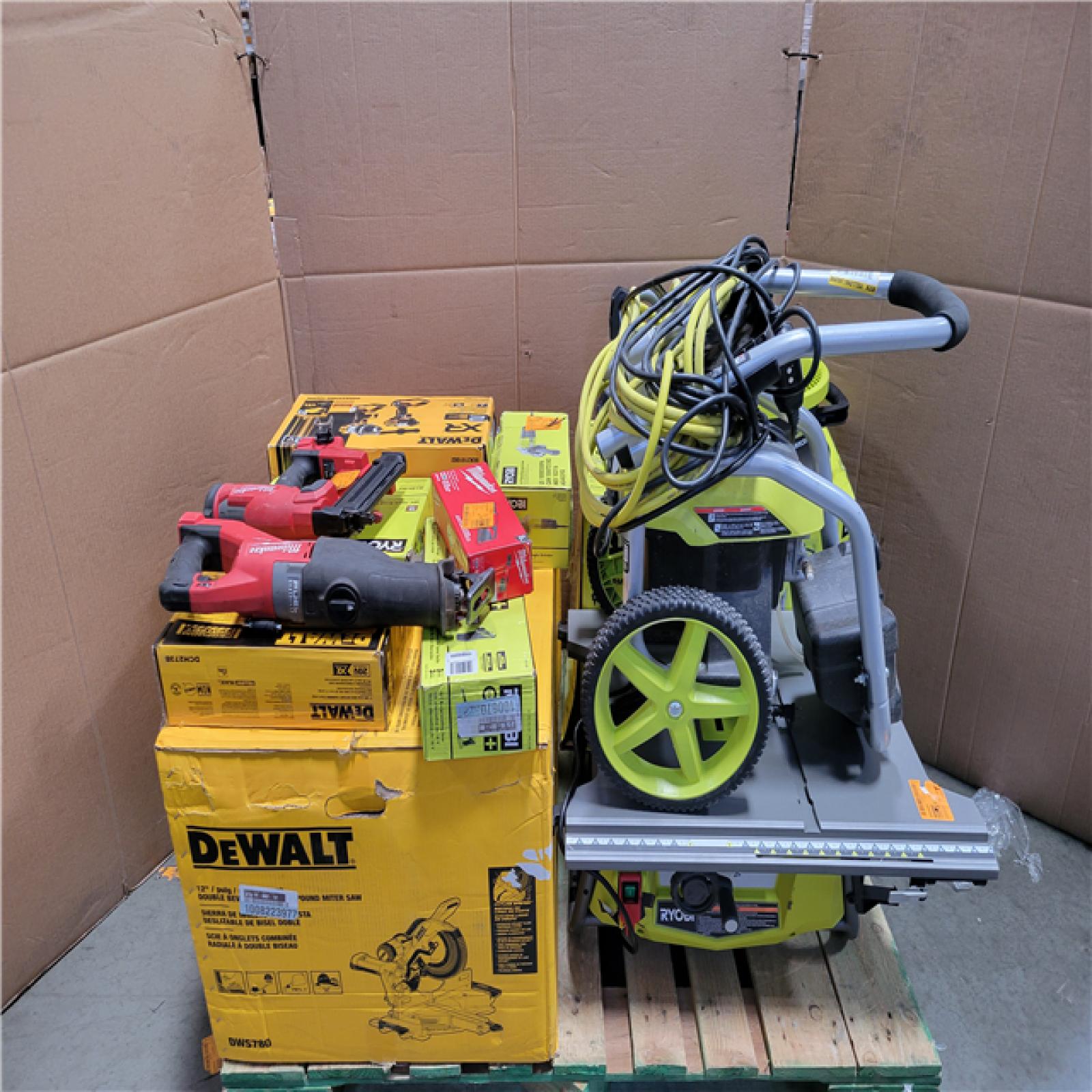 CALIFORNIA AS-IS TOOL PALLET