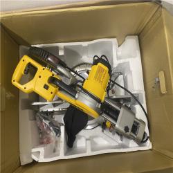Dallas Location - As-Is DEWALT 15 Amp Corded 12 in. Double Bevel Sliding Compound Miter Saw