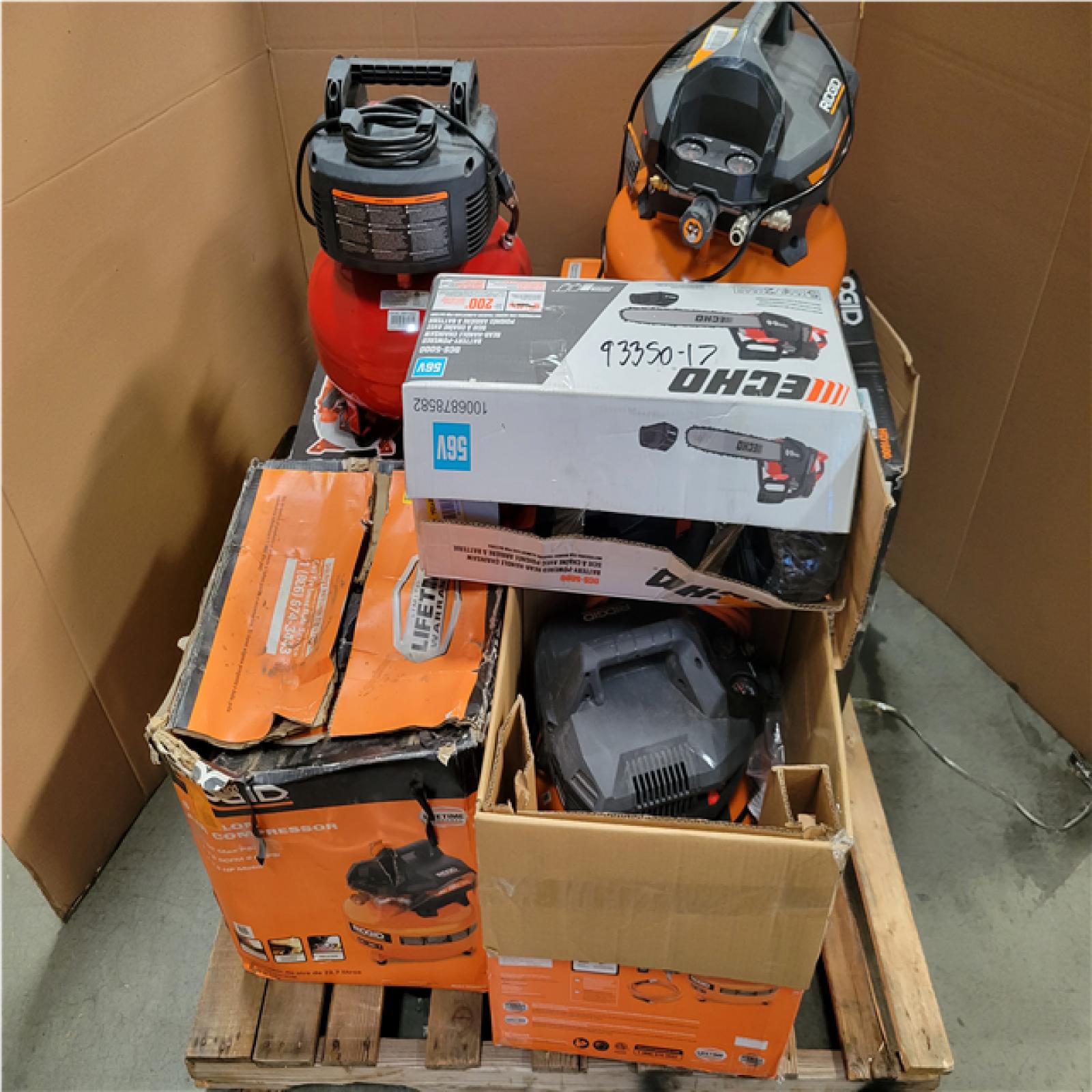 CALIFORNIA AS-IS TOOL PALLET