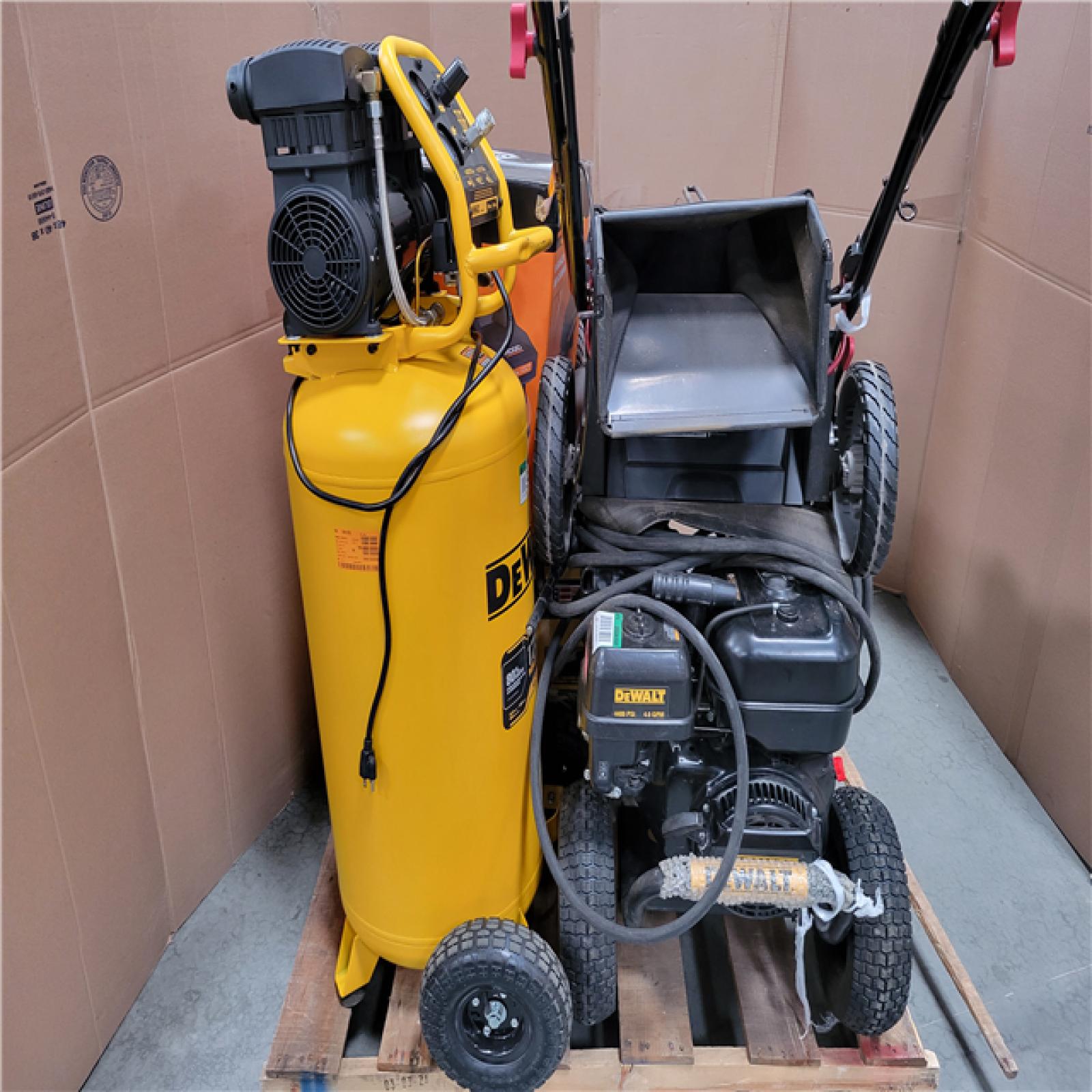 CALIFORNIA AS-IS OUTDOOR POWER EQUIPMENT