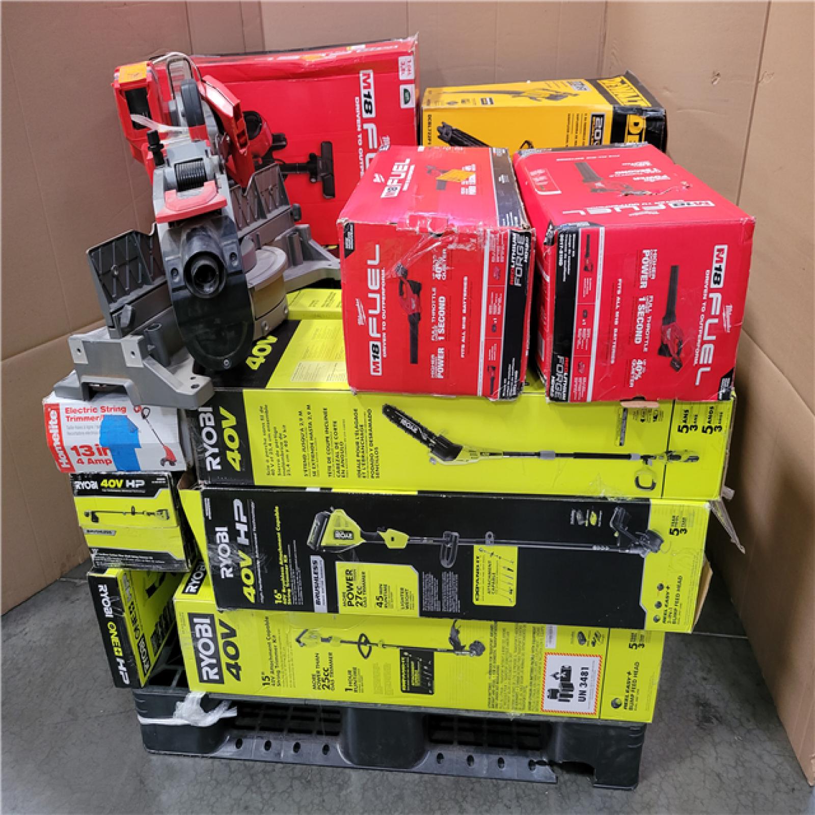 CALIFORNIA AS-IS TOOL PALLET