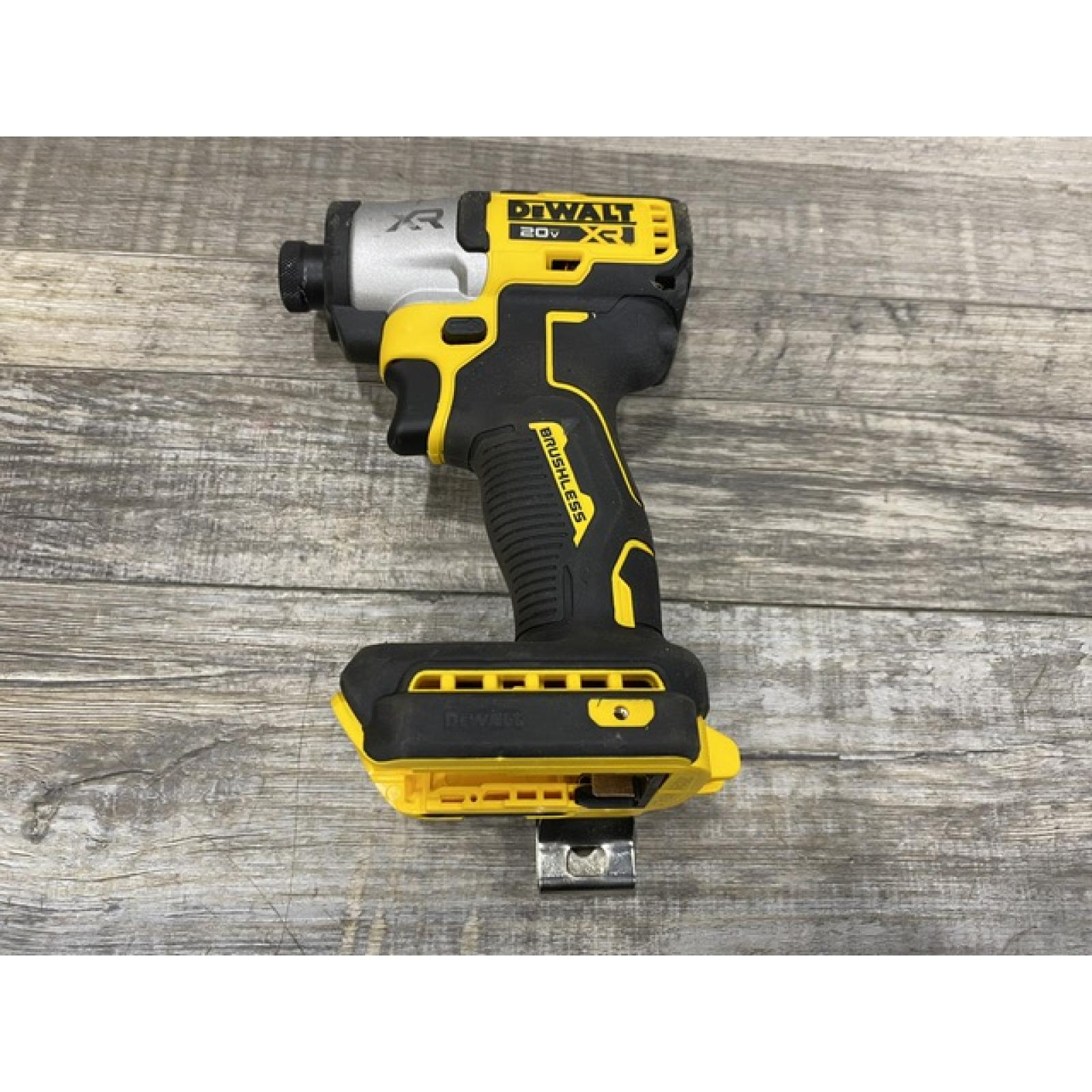 AS-IS DEWALT 20-Volt Maximum XR Lithium-Ion Cordless Brushless 1/4 in. 3-Speed Impact Driver Kit