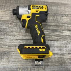 AS-IS DEWALT 20-Volt Maximum XR Lithium-Ion Cordless Brushless 1/4 in. 3-Speed Impact Driver Kit