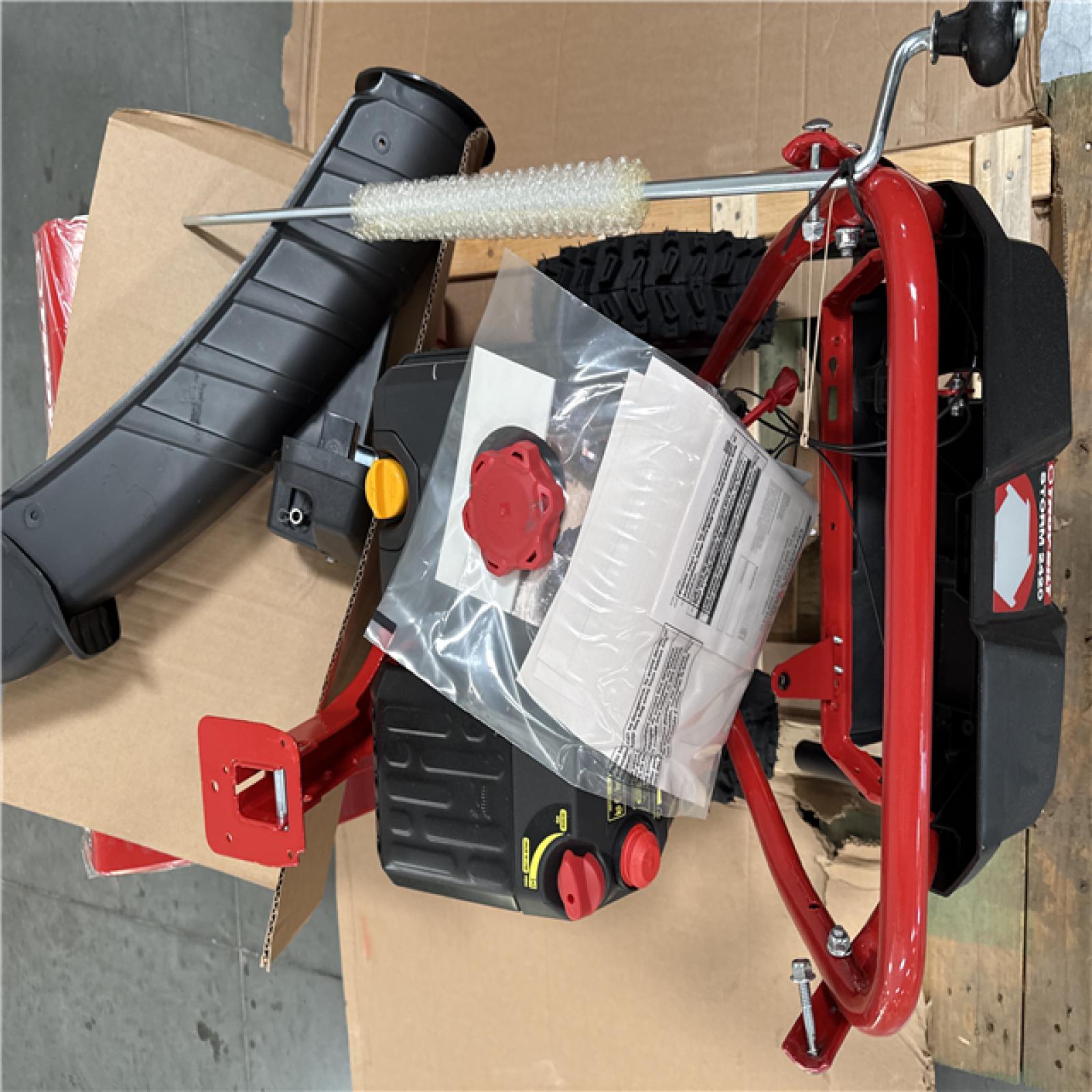 California AS-IS Troy-Bilt Storm 2420 Snow Blower; Appears in Like New Condition