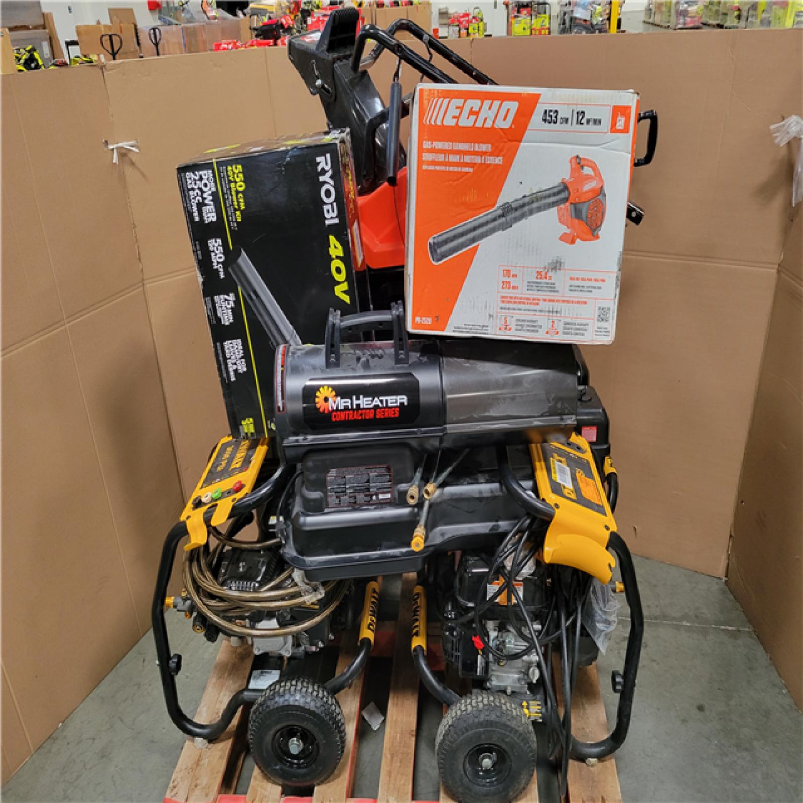 CALIFORNIA AS-IS OUTDOOR POWER EQUIPMENT