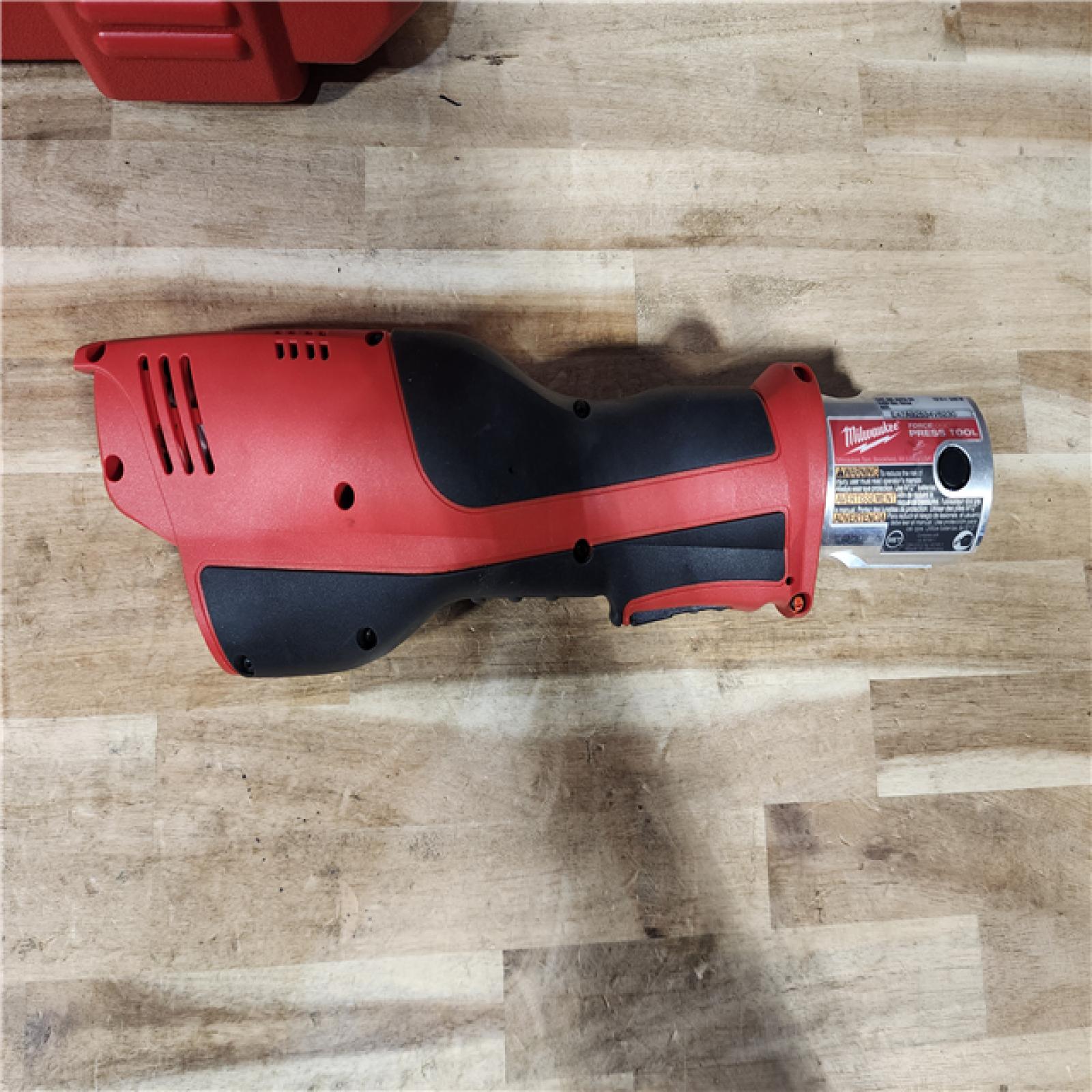 HOUSTON LOCATION - AS-IS (APPEARS LIKE NEW) M12 12-Volt Lithium-Ion Force Logic Cordless Press Tool Kit (3 Jaws Included) with Two 1.5 Ah Battery and Hard Case