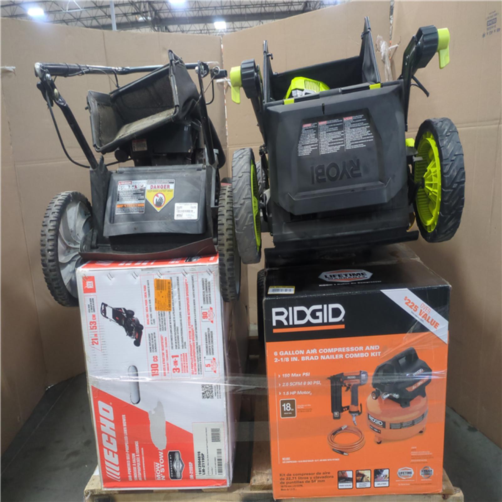 CALIFORNIA AS-IS OUTDOOR POWER EQUIPMENT