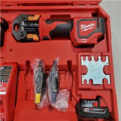 CALIFORNIA AS-IS MILWAUKEE M18 SHORT THROW PRESS TOOL
