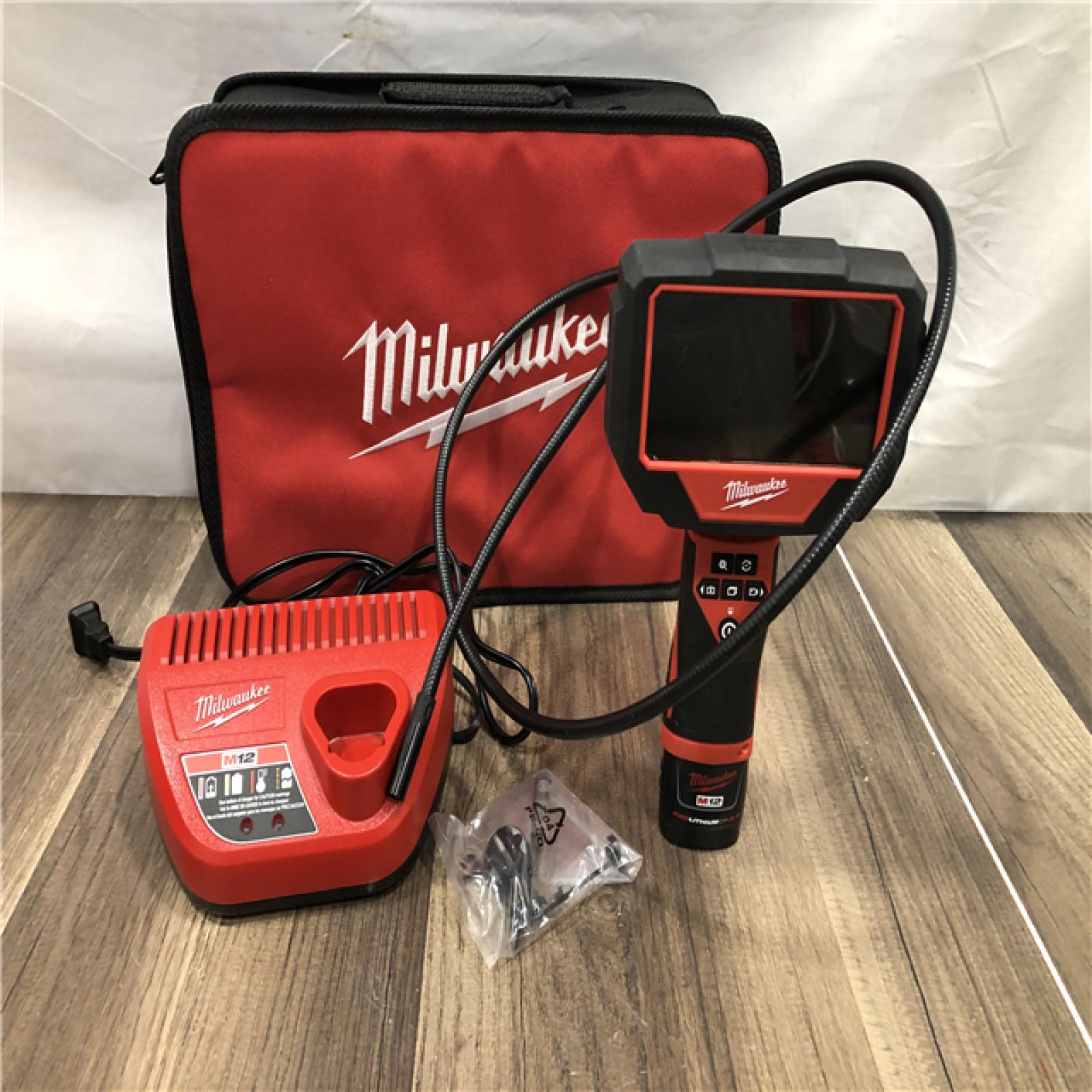 AS-IS Milwaukee 12V Lithium-Ion Cordless M-SPECTOR 360-Degree 4 ft. Inspection Camera Kit