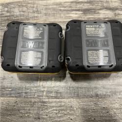 AS-IS DEWALT 20V MAX XR Lithium-Ion 4.0 Ah Battery Packs (2-Pack)