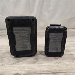 AS-IS Dewalt DCBP315-2C 20V MAX POWERSTACK Batteries and Charger Starter Kit