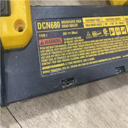 as-is DEWALT 20V MAX XR Lithium-Ion Electric Cordless 18-Gauge Brad Nailer (Tool Only)
