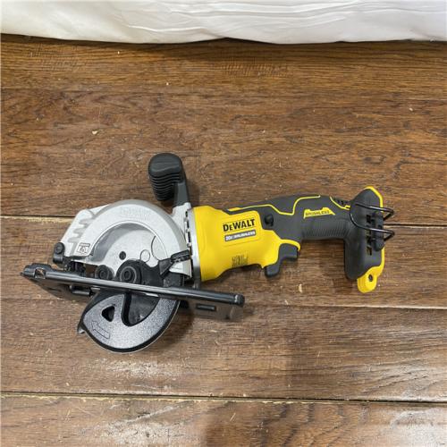 AS-IS DEWALT ATOMIC 20V MAX Cordless Brushless 4-1/2 in. Circular Saw (Tool Only)