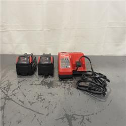 AS-IS- M18 18-Volt Lithium-Ion XC Starter Kit with Two 5.0Ah Batteries and Charger