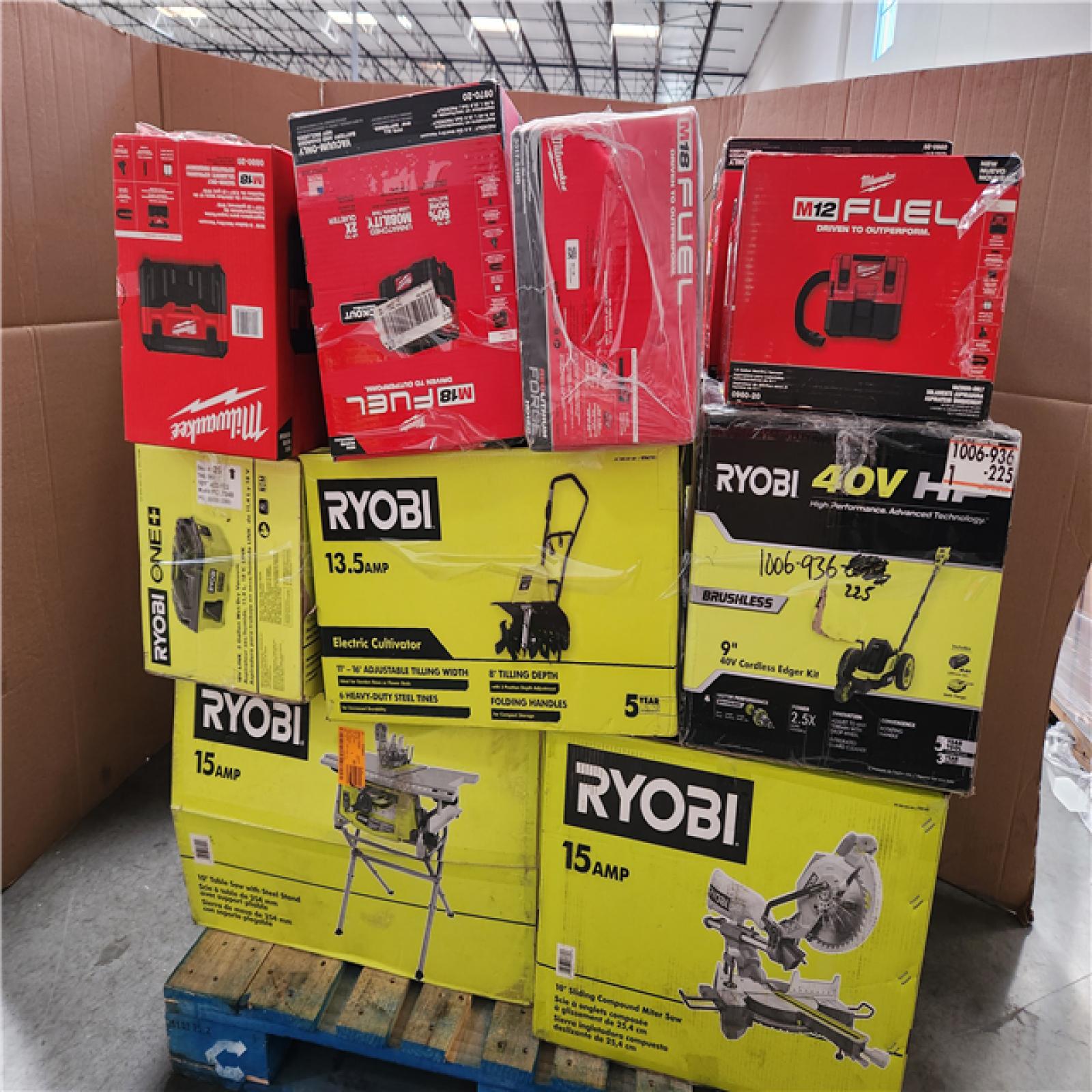 California AS-IS Tool Pallet