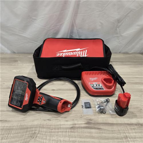 AS-IS MILWAUKEE M12 12V Cordless M-SPECTOR 360-Degree 4 Ft. Inspection Camera Kit